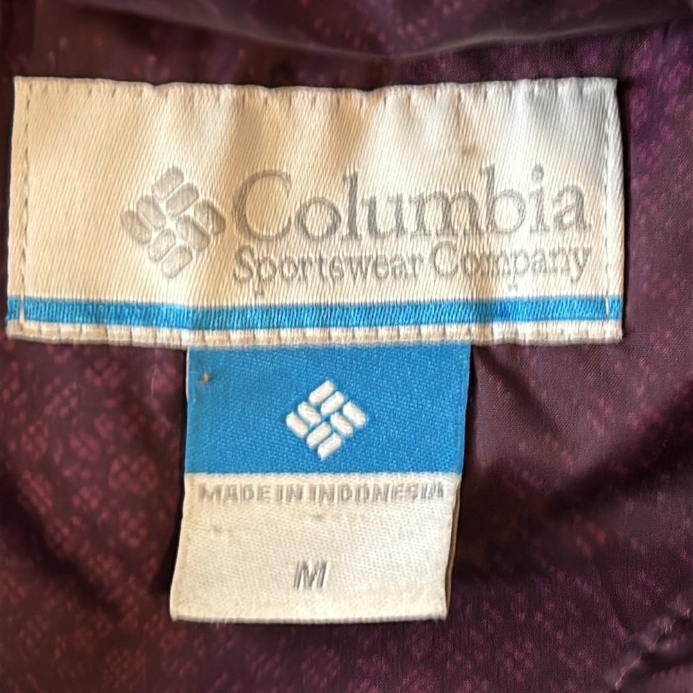 Columbia size Medium Down hooded Jacket - Picture 16 of 16